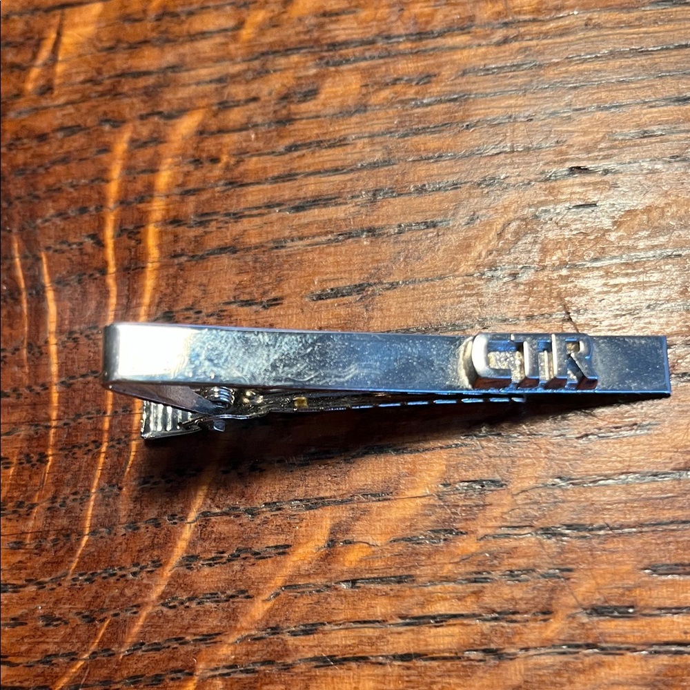 Silver Tie Clip